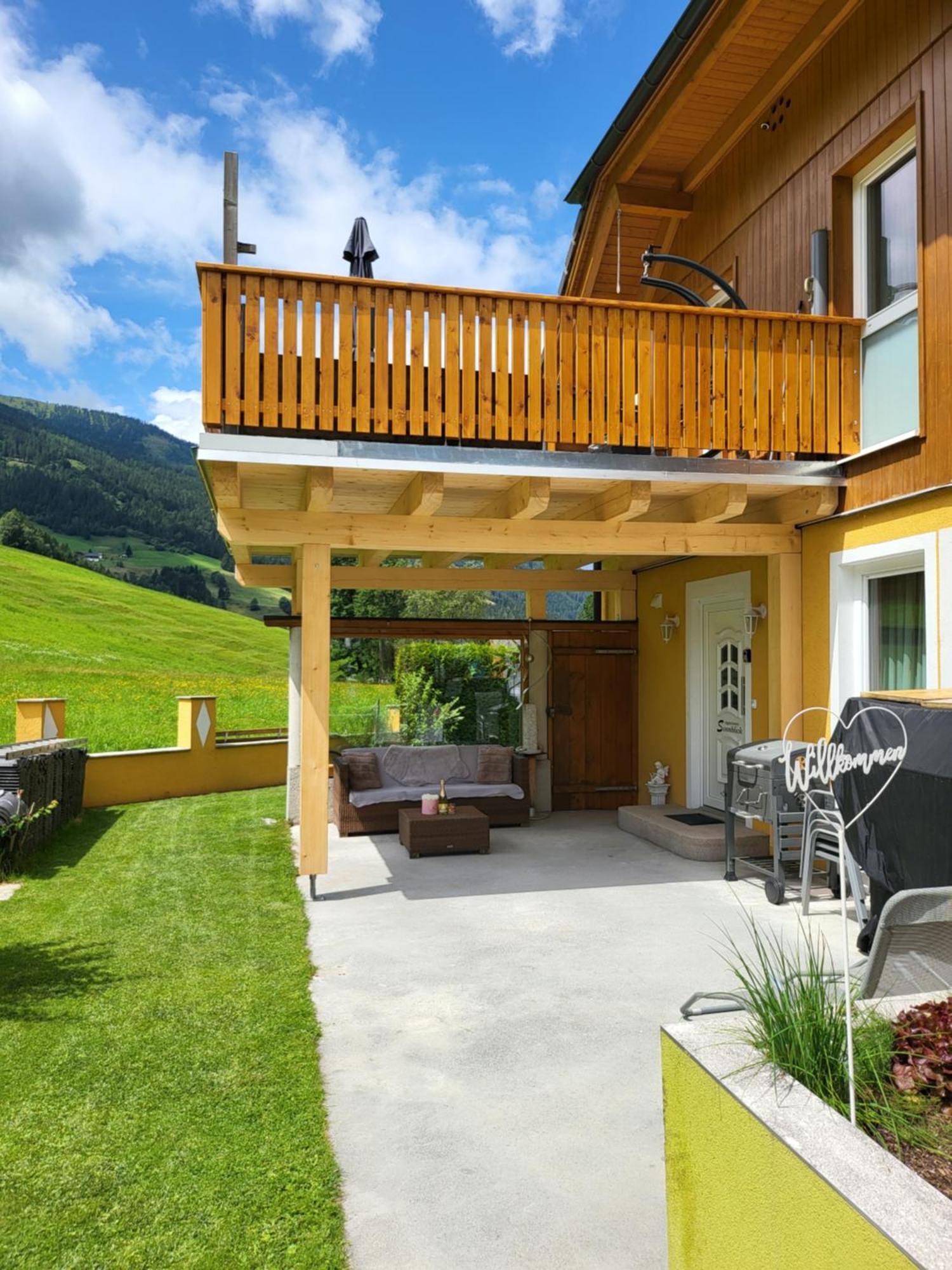 Appartement Sonnblick Kuschelsuite in den Bergen Grosssolk Exterior foto